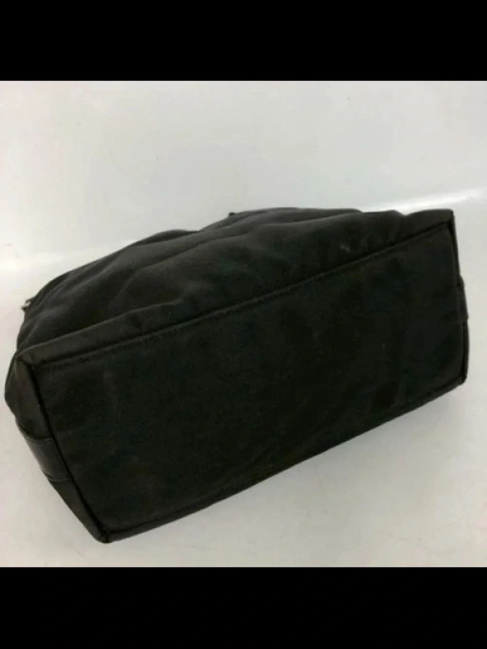 Gucci Black Shoulder Bag with Silver Hardware